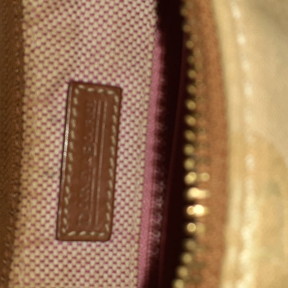 Vintage Mini Dooney and Bourke Purse Tan/Brown 8x10 - Picture 7 of 10